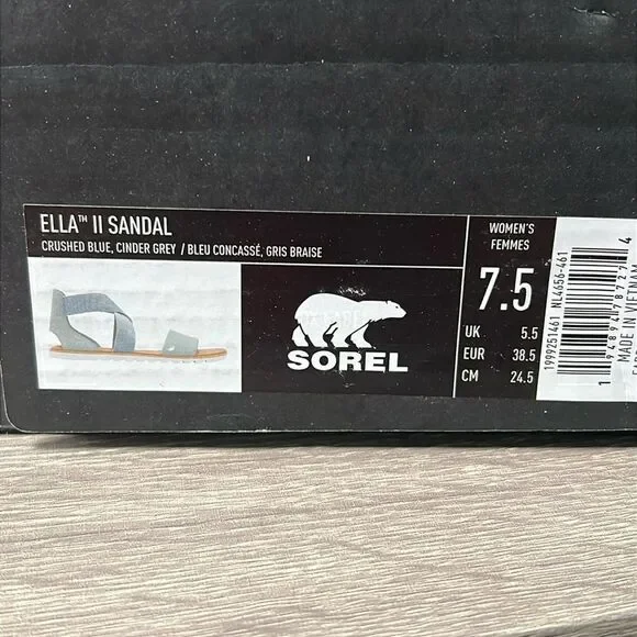 Sorel Ella II Sandal Shoes - Picture 7 of 7